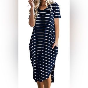 Women’s dress 95% cotton us-14 XL with pockets NEW